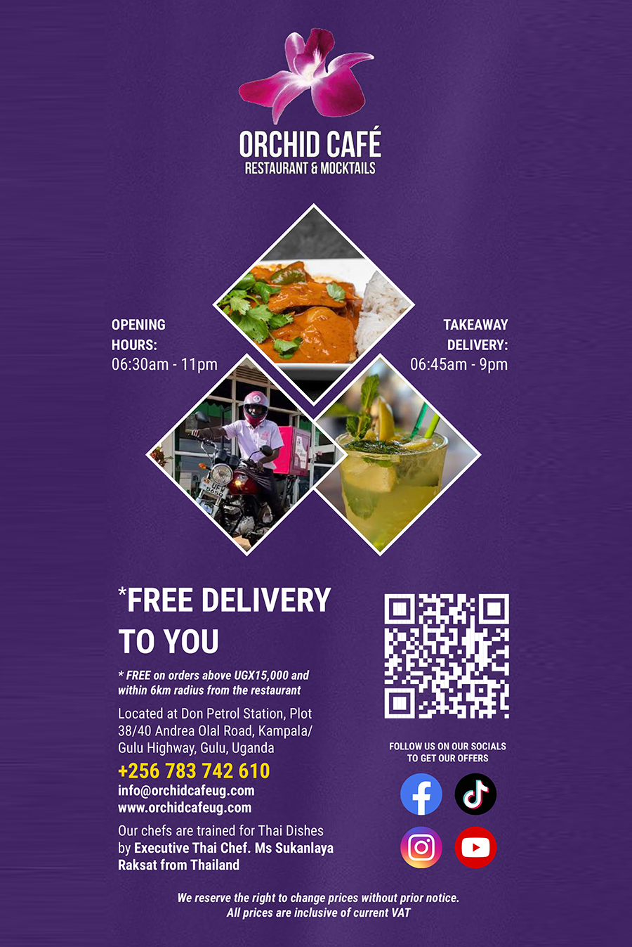 Takeaway Menu